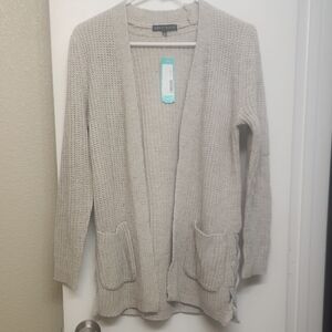 Love Ellie Audra Side Lace Up Detail Textured Cardigan